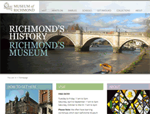 Tablet Screenshot of museumofrichmond.com